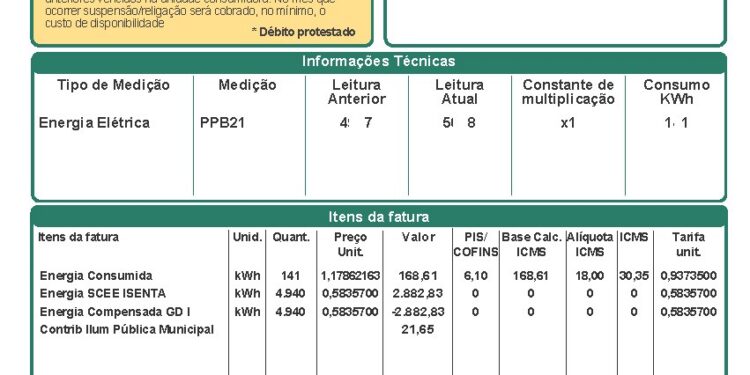 Novo modelo de conta da Cemig já está valendo; boatos sobre golpe são falsos