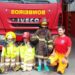Crianças admiradoras do Corpo de Bombeiros visitam quartel de Formiga