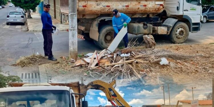 Arcos intensifica mutirão de limpeza nos bairros