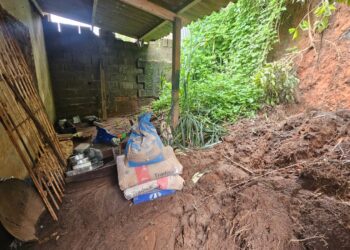 Defesa Civil interdita residência em área de risco no bairro das Oliveiras em Formiga