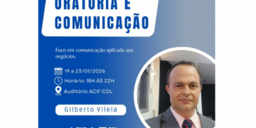 Comunicação e oratória profissional são temas de curso ministrado por Gilberto Vilela