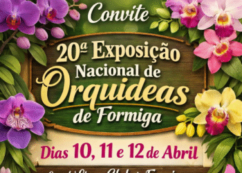 Formiga recebe a 20ª Exposição Nacional de Orquídeas no mês de abril