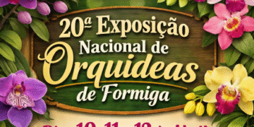 Formiga recebe a 20ª Exposição Nacional de Orquídeas no mês de abril