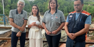 Deputada Chiara Biondini visita áreas afetadas pelas chuvas intensas que atingiram o município