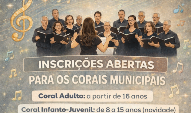 Prefeitura de Formiga abre inscrições para Corais Municipais