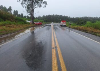 Acidente na BR-354 deixa mulher ferida em Formiga