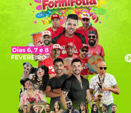 FormiFolia: Pré-Carnaval começa hoje em Formiga