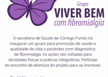 Saúde de Córrego Fundo terá grupo de apoio para pacientes com fibromialgia