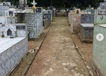 Prefeitura de Formiga conclui limpeza no Cemitério de Albertos
