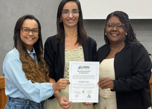 Córrego Fundo conquista Selo Ouro do Compromisso Nacional com a Alfabetização