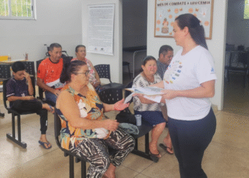 Unidade de Saúde de Córrego Fundo promove ação do Janeiro Laranja