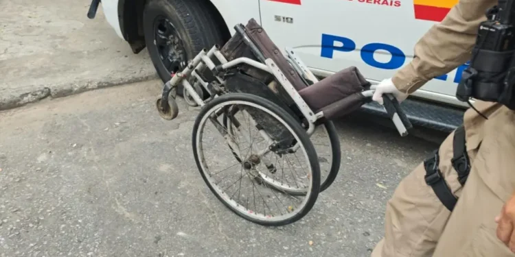 ‘Cadeirante’ pula muro de residência para roubar fios de cobre em Governador Valadares