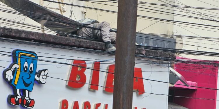 Acidente de trabalho em rede de alta tensão é registrado no Centro de Formiga