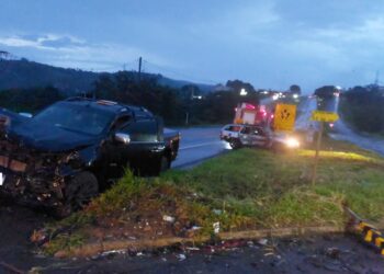 Bombeiros divulgam detalhes de acidente na MG-050 que deixou quatro pessoas feridas em Formiga