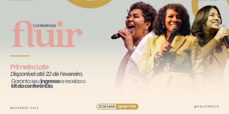 Fluir Conferência, com programação especial para mulheres, acontece no fim de março