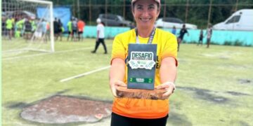 Dane Medeiros, da equipe Sol Nascente, é vice-campeã geral no ‘Desafio no Cerrado’, em Planaltina