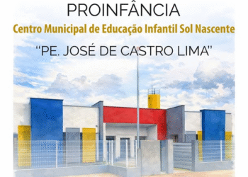 Centro de Educação Infantil Proinfância, em Córrego Fundo, será inaugurado no dia 7 de março