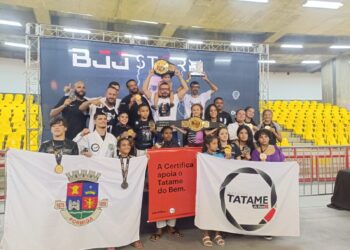 Tatame do Bem conquista 3º lugar por equipe no BJJ Storm XV no Mineirinho