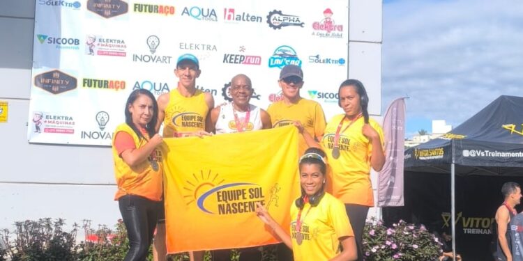 Equipe Sol Nascente conquista posições de destaque em corrida de rua em Arcos