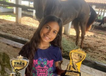 Jovem atleta de Arcos é destaque na prova dos três tambores, em Moema