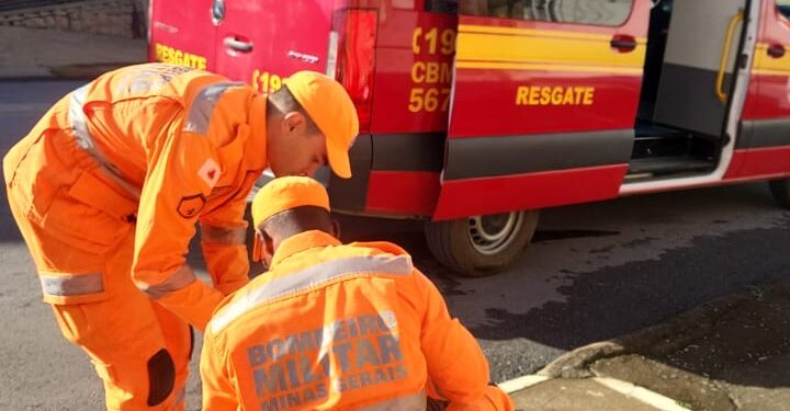 Motociclista fica ferido após queda no bairro Del Rey, em Formiga