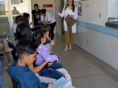 Unidade de Saúde de Córrego Fundo realiza ação educativa sobre mpox