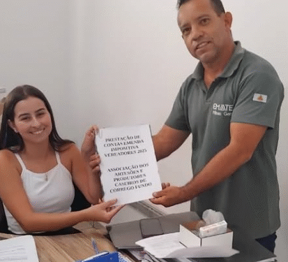 Emater acompanha prestação de contas de associações de Córrego Fundo