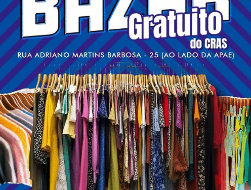 Prefeitura de Pains promove Bazar Gratuito do CRAS entre os dias 23 e 27 de março