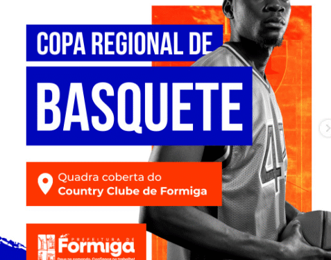 Formiga recebe Copa Regional de Basquete com seis equipes de destaque