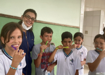 Córrego Fundo: Escola Municipal Rafael José Alves recebe ações de saúde bucal