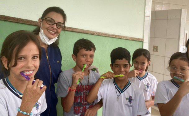 Córrego Fundo: Escola Municipal Rafael José Alves recebe ações de saúde bucal