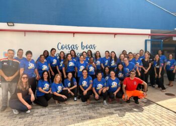 Corpo de Bombeiros realiza treinamento de formação de brigada na Creche Dom Zicó, em Itapecerica