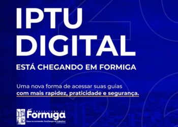 Prefeitura de Formiga anuncia implantação do IPTU Digital