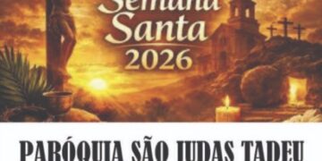 Paróquia São Judas Tadeu divulga programação completa da Semana Santa 2026 em Formiga