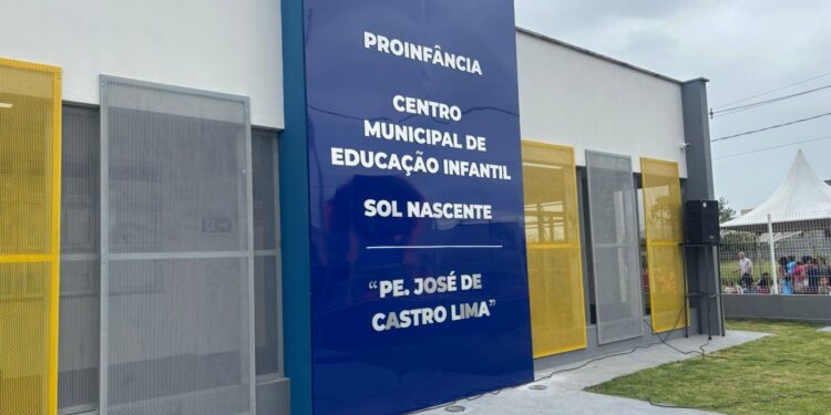 Córrego Fundo entrega novo CEMEI Sol Nascente para atendimento da educação infantil