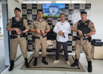 Entrega de armamento reforça segurança pública em Formiga