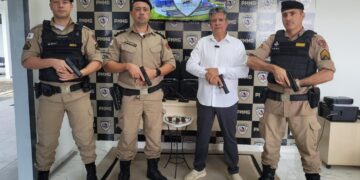 Entrega de armamento reforça segurança pública em Formiga