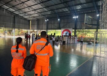 Formiga: bombeiros garantem segurança em evento de capoeira no Clube Unifor