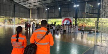 Formiga: bombeiros garantem segurança em evento de capoeira no Clube Unifor