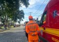 Bombeiros prestam apoio preventivo no Circuito Trilhos do Oeste; jovem tem mal súbito e é socorrido pelos militares