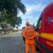 Bombeiros prestam apoio preventivo no Circuito Trilhos do Oeste; jovem tem mal súbito e é socorrido pelos militares