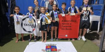 Tatame do Bem se destaca com 2 Cinturões na primeira etapa do Campeonato Mineiro de Jiu Jitsu em BH