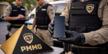 Homem de 44 anos é preso com celular furtado na Rua José Alves Pereira