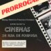 Mostra “Cinemas de Rua de Formiga” é prorrogada após grande procura do público