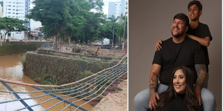 Chuvas: corpo encontrado em Ubá é de empresário, pai de bebê de três meses