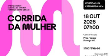 Corrida da Mulher abre inscrições no dia 22 de março com vagas limitadas em Formiga