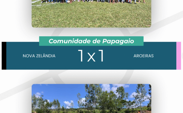 Resultados da primeira rodada do Campeonato Rural de Futebol Amador são divulgados
