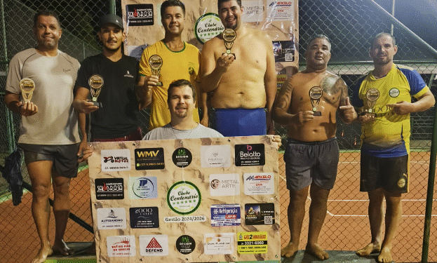Competição de peteca reúne 24 atletas na 2ª etapa do Torneio WMV no Clube Centenário de Formiga