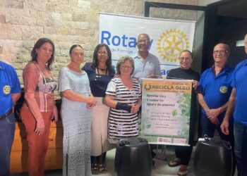 Rotary inaugura Ecoponto de coleta de óleo usado no Buffet Bongusta e fortalece rede de sustentabilidade