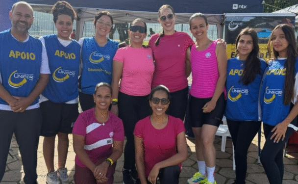 Unifor-MG promove ação de saúde na Corrida Internacional da Mulher em Formiga